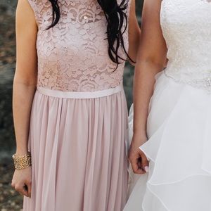 David’s Bridal Bridesmaid Dress
